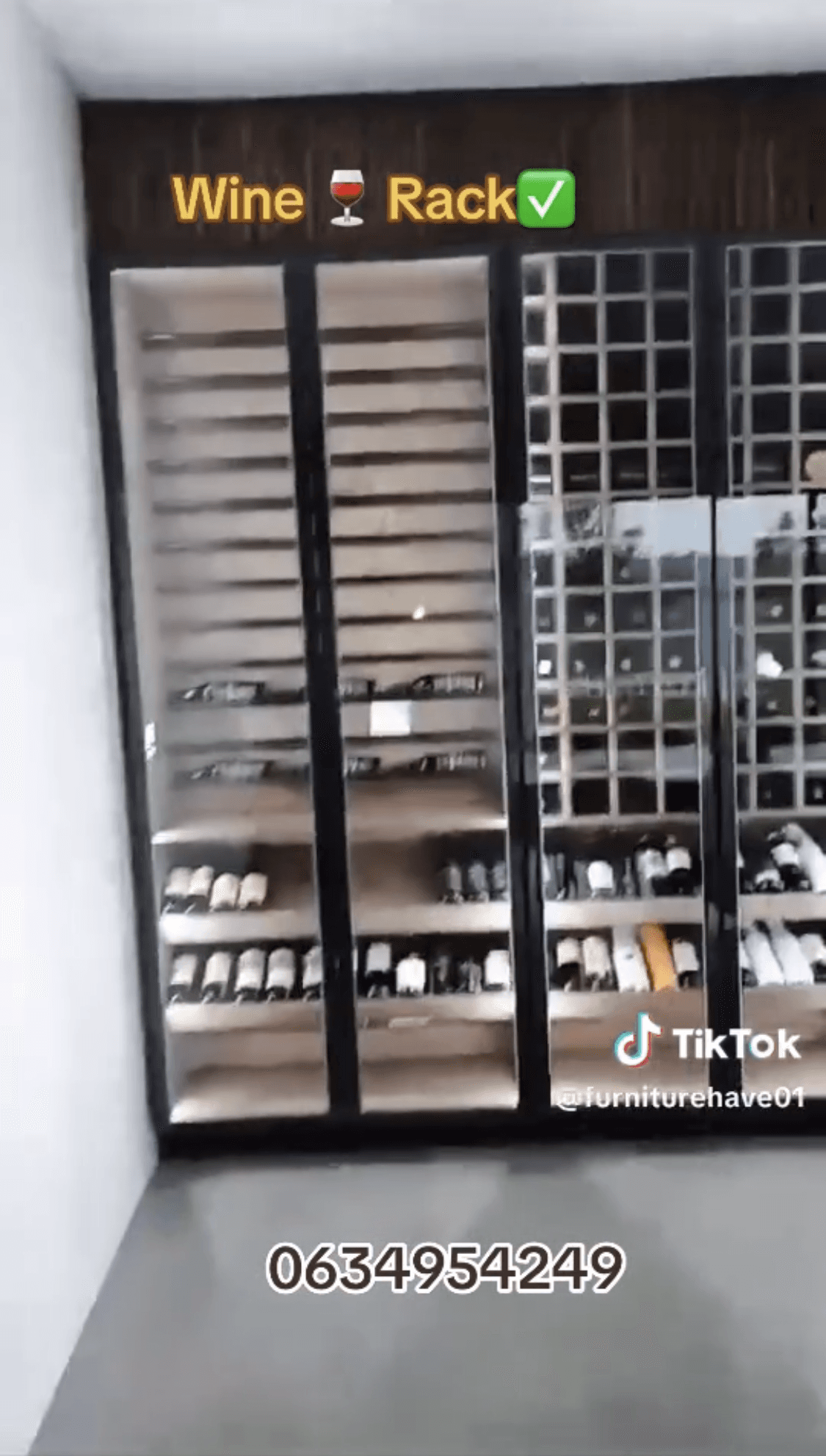 Wine Rack Installation – Sandton